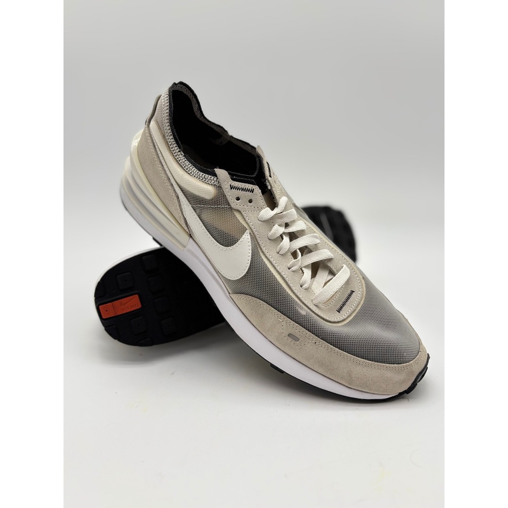Nike Waffle One Summit White Black Orange DA7995-100 Mens 11.5 Running Shoes